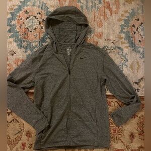 Nike zip up, heather gray. Men’s: xs